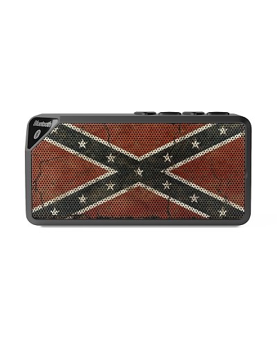 rustic Confederate Battle Flag Jabba Bluetooth speaker